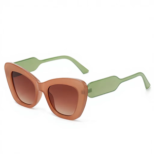 Lunettes de soleil de créateur pour femmes, monture œil-de-chat élégante, protection UV400, vente en gros, collection 2026 - Product Image 6