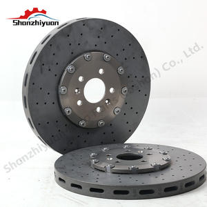 OE 9P1615301J 9P1615302J Rotor de disque de frein en céramique de carbone modifié automatique 350*34mm pour Porsche 911 <span class=keywords><strong>Carrera</strong></span> S Carbriolet - Product Image 2
