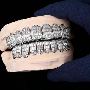 Joyas de Dientes de Lujo con Diamantes de Moissanita Redondos de Corte Brillante, Estilo Hip Hop, Accesorio Dental para Hombres y Mujeres, Regalo - Product Image 6