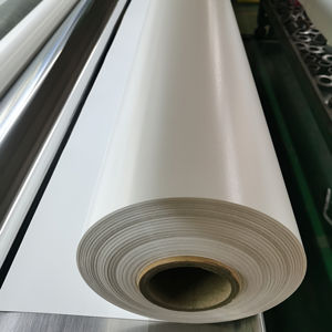 Rouleau d'auvent de bâche en <span class=keywords><strong>PVC</strong></span> blanc de tissu enduit de vinyle de tente occultante 1000d * 1000d 9*9 18oz 610gsm 800gsm - Product Image 6