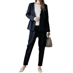 S <span class=keywords><strong>M</strong></span> L الأصلي التجارة الخارجية ثلاثة ألوان الربيع الخريف رأ طويلة الأكمام الياقة السترة تكدرت الأزياء زر بدلة الديكور - Product Image 5