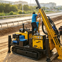 Foreuse hydraulique robuste pour le carottage de précision dans les projets de construction et d'ingénierie civile – Plateforme de forage hydraulique portable