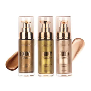 Body Luminizer Hoogtepunt Heldere Huid 4 Kleuren Body Cream Liquid Glow Highlighter Make Sublime Shimmer Zacht Licht Gezicht & Body