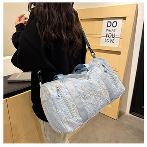 Sac de sport unisexe RUIQUWIN en tissu Oxford léger de haute qualité 20-35L avec compartiment sec/humide et pochette pour trolley - Product Image 2