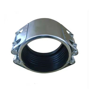 Abrazadera de Reparación de Tuberías de Acero Inoxidable con Conexión de Brida para Riego Agrícola y Construcción, para Tuberías Rota o con Fugas - Product Image 6