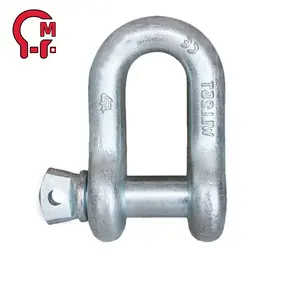 HLM Marine Anchor Drop Forged Us Type Screw Pin D Chain Shackle G210
