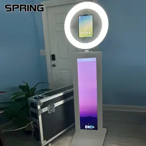 Roamer de anillo de luz led portátil para selfie, 9,7, 10 pulgadas, fotomatón, ipad, fotomatón, carcasa pro 12,9, soporte para quiosco con pantalla lcd