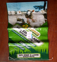 Prix d'usine Produit agricole Son de blé Emballage 20 kg Sac tissé en PP Sac de maïs