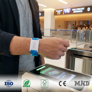 สายรัดข้อมืออัจฉริยะ RFID กันน้ำ สำหรับควบคุมการเข้าออกงานดนตรี ใช้เทคโนโลยี NFC - Product Image 1