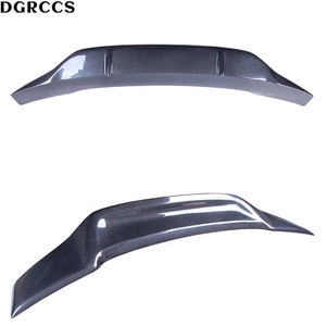 DGRCCS A3 R Carbon Fiber Polished Rear Spoiler for A3 S3 RS3 8V Limousine Sedan 2013-2020 with Tape - Product Image 4