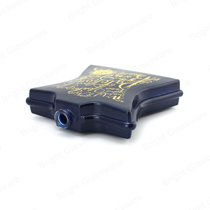 Lussuoso Flacone <span class=keywords><strong>di</strong></span> Profumo in <span class=keywords><strong>Vetro</strong></span> Nero a Forma <span class=keywords><strong>di</strong></span> Stella con Stampa Personalizzata del Logo, Contenitore in <span class=keywords><strong>Vetro</strong></span> per Profumo con Pompa <span class=keywords><strong>e</strong></span> Tappo - Product Image 2