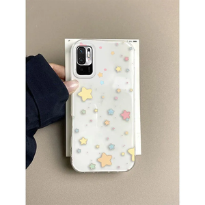 เคสโทรศัพท์ IMD สองชั้นลายดาวสีสันสดใสสไตล์มินิมอลคุณภาพสูง เหมาะสำหรับ Xiaomi, Samsung และ Oppo - Product Image 1