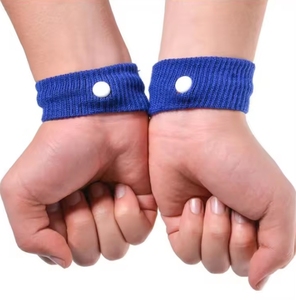 <span class=keywords><strong>Bracelet</strong></span> pour femmes enceintes pour le soulagement des nausées Adultes et enfants Bandes de mal des transports en spandex - Product Image 3