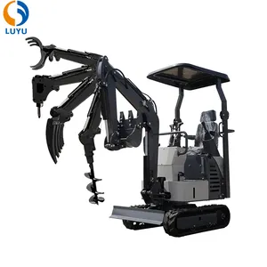 Factory Direct Sale Small Digging Machine Mini Excavator 1Ton With Epa Certificate