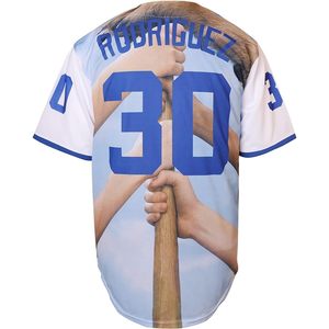 Maillot de baseball The Sandlot Legends à manches courtes, imprimé par sublimation, pour homme, évacuant l'humidité, coupe classique - Product Image 2