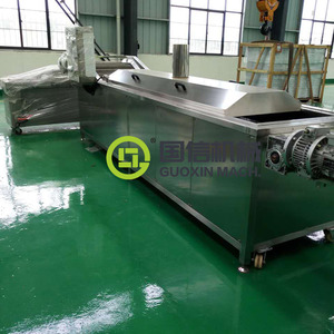 Continuous Fruit Chips Frying Processing Line Banana Slices Frying <b>Machine</b> Banana Chips Frying Production Line - Product Image 3