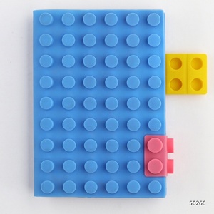 Offre Spéciale Coloré <span class=keywords><strong>A5</strong></span> A6 Taille École Journal BRICOLAGE <span class=keywords><strong>Bloc</strong></span> de Silicone Couverture Cahier - Product Image 1