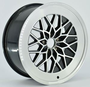 Jante en alliage Flrocky de style vintage ancien, 18 pouces * 8 pouces, 5X100~114.3, design en maille, pour le sport automobile, pour <span class=keywords><strong>Ford</strong></span> Mustang Taurus - Product Image 2