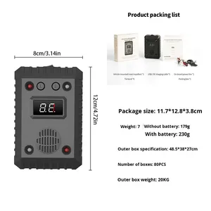 Repelente Electrónico de Ratones Portátil para Coche, con Luz LED Estroboscópica, Tecnología Ultrasónica, Silencioso, de Alta Potencia, Alimentado por USB, para Oficina - Product Image 6