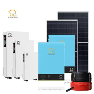 BR太阳能6-10kw离网系统5KW 8KW太阳能阳台太阳能系统10kw购买太阳能系统