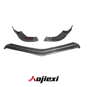 Labbro paraurti anteriore in fibra di carbonio per Merceder Benz W218 CLS classe AMG CLS63 2011-2018 3 pezzi Kit corpo Spoiler Splitter anteriore - Product Image 2