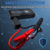 Starter Jumper baterai Jump Starter 6000A portabel 60W isi daya Cepat kotak lompat Lithium 12V untuk truk Semi