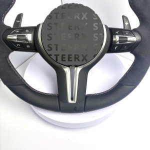 Accesorios para Automóviles, Volante de Cuero para <span class=keywords><strong>BMW</strong></span> F10 F11 F15 F18 F20 F23 F25 F30 F32 F35 F40 F80 E84 E87 E90 E92 E93 - Product Image 5