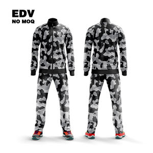 Chaqueta cortavientos por sublimación que absorbe la humedad, gran oferta, chaqueta deportiva con cremallera de poliéster 100 para hombre para equipo - Product Image 1