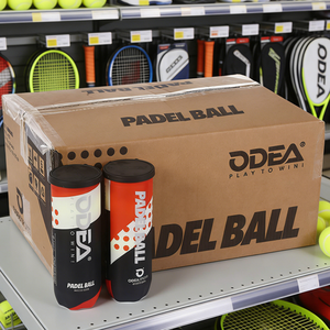 Balles de paddle-<span class=keywords><strong>tennis</strong></span> ODEA certifiées ITF FIP de haute qualité, 45 % laine, noyau intérieur en caoutchouc, rebond portable 135-145 cm, entraînement - Product Image 3