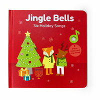 Livre musical de Noël rechargeable Jingle Bells, prise casque, livre musical pour tout-petits de 1 à 3 ans, jouet musical pour tout-petits OEM / ODM
