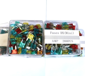 Tiêu Chuẩn Cầu Chì 100 cái/hộp Nhà Máy Tự Động Cầu Chì Blade Loại 3A 4A 5A 10A 15A 20A 25A 30A 35A Vừa Cầu Chì Mini - Product Image 6