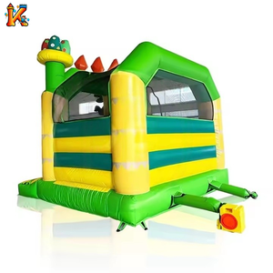 Tùy chỉnh thực hiện <span class=keywords><strong>Inflatable</strong></span> rừng nhà bị trả lại PVC Trampoline công viên lâu đài bouncy với <span class=keywords><strong>Slide</strong></span> cho trẻ em - Product Image 5