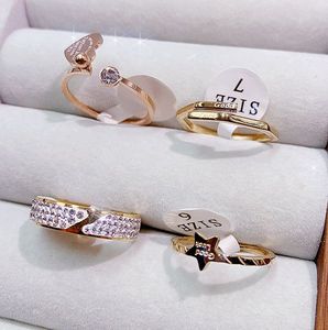Wedding Luxury Gold Plated <b>Ring</b> Cz Zircon Mix 18k Gold Plated Finger Jewelry <b>Dainty</b> <b>Rings</b> Women Geometric Zircon <b>Ring</b> - Product Image 3