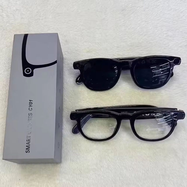CY01 Smart Sunglasses with Camera Audio AI Translator and Video Recording Function WIFI Connectivity Eye Glasses