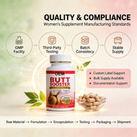 Complément Herbal Amincissant pour Femmes – Comprimés Raffermissants Hanches et Fesses – 60 Unités – Marque Privée OEM ODM – Vente en Gros et Commande Personnalisée