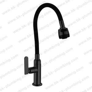 Grifo De latón Flexible Para fregadero De Cocina, grifería Monocomando De Agua Para Canilla, grifería De Cocina, cuello largo, barato - Product Image 2