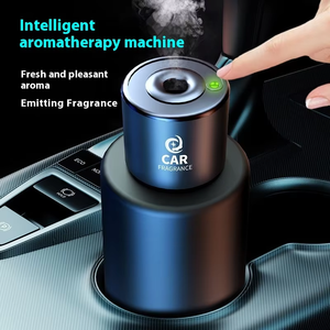 Intelligent 120ml Large Capacity <strong>Car</strong> Scent <strong>Diffuser</strong> Metal Cup <strong>Holder</strong> <strong>Car</strong> Air Freshener USB Rechargeable Auto Start Stop Aroma - Product Image 3