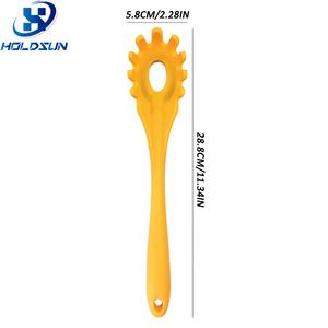 Cuchara para servir Pasta <span class=keywords><strong>Espagueti</strong></span> de silicona Flexible de una pieza segura para alimentos resistente <span class=keywords><strong>al</strong></span> calor de Color personalizado - Product Image 2