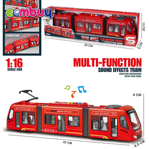 Jouets de train à voie ferrée avec <span class=keywords><strong>portes</strong></span> coulissantes, son et éclairage réglables, échelle 1:16 - Product Image 4