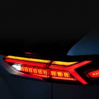 Conjunto de Luces Traseras LED Dinámicas Mejoradas con Luces de Circulación Diurna Secuenciales y Luces de Advertencia de Freno para Toyota RAV4 2020-2025