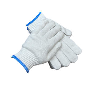 Guantes de Algodón de 12 oz, Gruesos, Resistentes al Desgaste, de Nailon y Algodón, Antideslizantes, Transpirables, que Absorben la Humedad, Sin Látex - Product Image 5