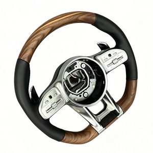 Volant en bois personnalisé pour <span class=keywords><strong>Mercedes</strong></span> Benz <span class=keywords><strong>AMG</strong></span> <span class=keywords><strong>GT</strong></span> a C E G S V Class VITO CLS63 CLS - Product Image 3
