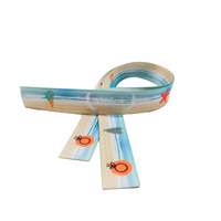 Bracelets tissés souples en polyester avec fermoir en plastique, personnalisables et ajustables, pour concerts, festivals et fêtes – Vente en gros