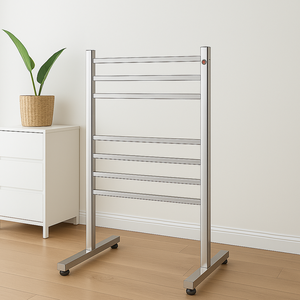Calentador <span class=keywords><strong>de</strong></span> Toallas Vertical para Baño, Toallero Eléctrico <span class=keywords><strong>de</strong></span> <span class=keywords><strong>Pie</strong></span> para Proyectos Hoteleros - Product Image 1