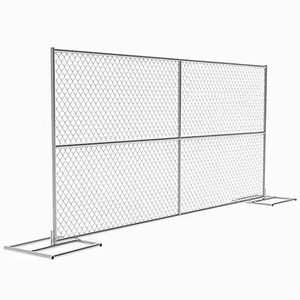 Barriera di recinzione di sicurezza temporanea per la protezione dell'attività recinzione zincata per il controllo della folla recinzione di protezione del bordo ad alta resistenza - Product Image 6