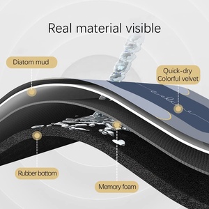 40 bởi 60cm siêu thấm tắm <span class=keywords><strong>mat</strong></span> nhanh khô phòng tắm thảm sàn thảm chùi chân hàng rào bụi bẩn sàn cửa Diatomite Tắm <span class=keywords><strong>Mat</strong></span> - Product Image 5