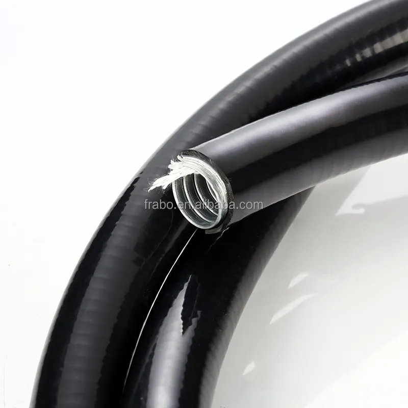 Ingrosso di alta qualità nero grigio PVC liquido stretto condotto flessibile