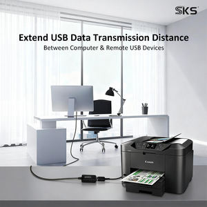 <span class=keywords><strong>Cable</strong></span> de Extensión USB 2.0 de 5 Metros, AM <span class=keywords><strong>a</strong></span> AF, <span class=keywords><strong>Cable</strong></span> de Nailon Trenzado Plateado Transparente para <span class=keywords><strong>PC</strong></span>, Unidad Flash USB, Cámara Web, <span class=keywords><strong>Impresora</strong></span> - Product Image 6