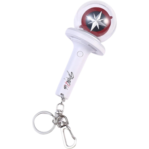 Nouveaux porte-clés LED lumineux durables en acrylique double face imprimés UV 4 couleurs pour groupes Kpop, 3-6 cm, pendentifs créatifs pour sacs - Product Image 1