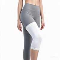 Genouillère de compression sportive élastique pour la course à pied, l'entraînement en salle de sport et le basketball